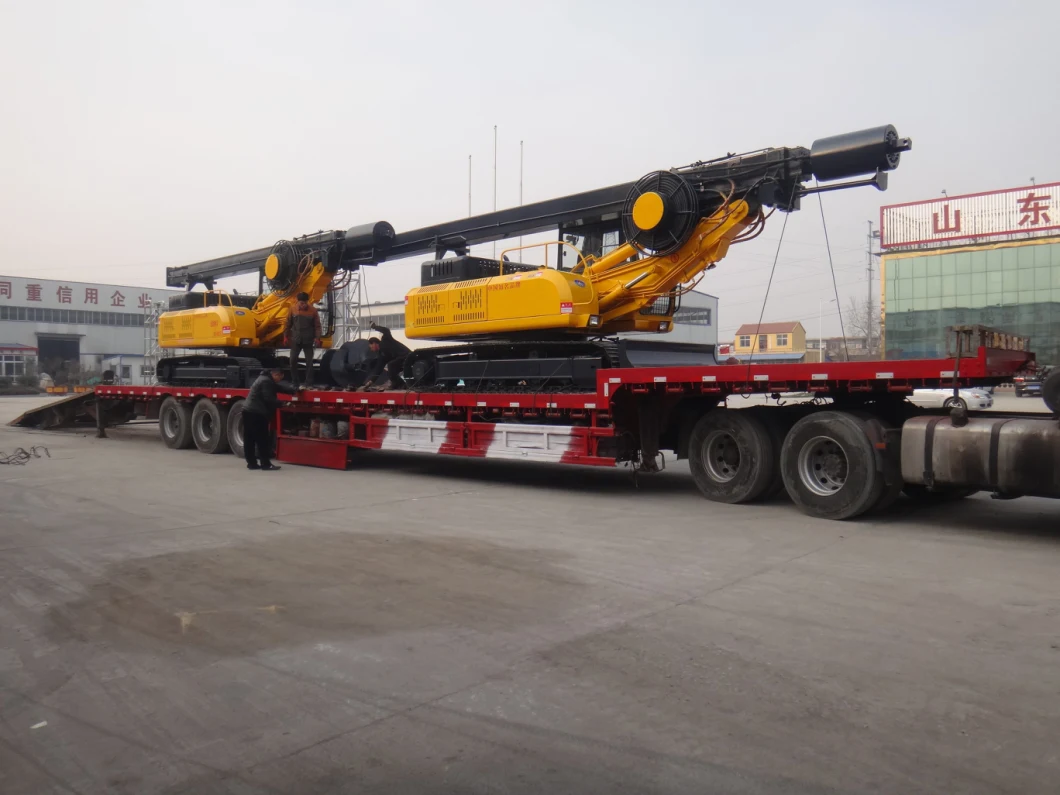 Drilling Depth 20m Crawler Pneumatic Economical Rotary Water Well Drilling Rig Machine for Sale