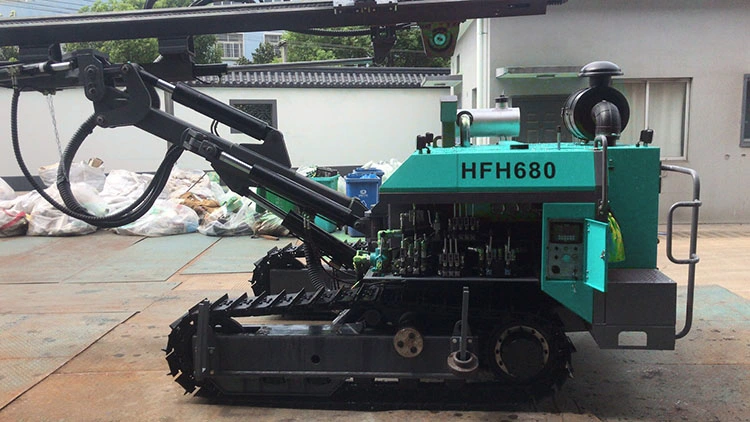 Hfh680 DTH Borehole Rock Drilling Rig