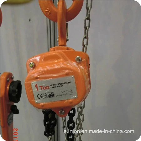 Ce Vital Type Chain Block with G80 Black Lifting Chains Rigging Hardware
