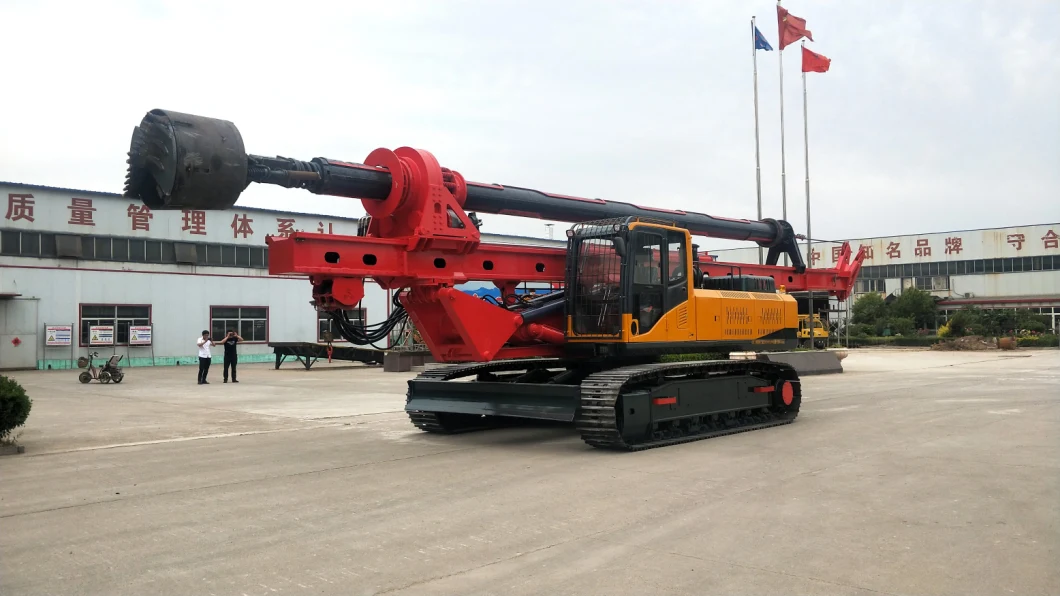 Good Quality Construction Machinery 40m Rotary Drilling Rig with Retractable Crawler Chassis