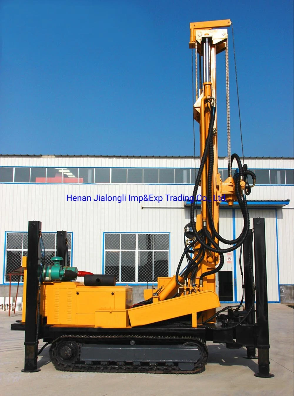 600m Trailer Mounted Portable Water Drilling Rig