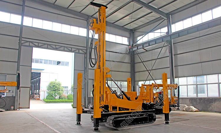 Portable 400m Depth Trailer Mounted Rotary Hydraulic Farm Irrigation Water Well Drilling Rig
