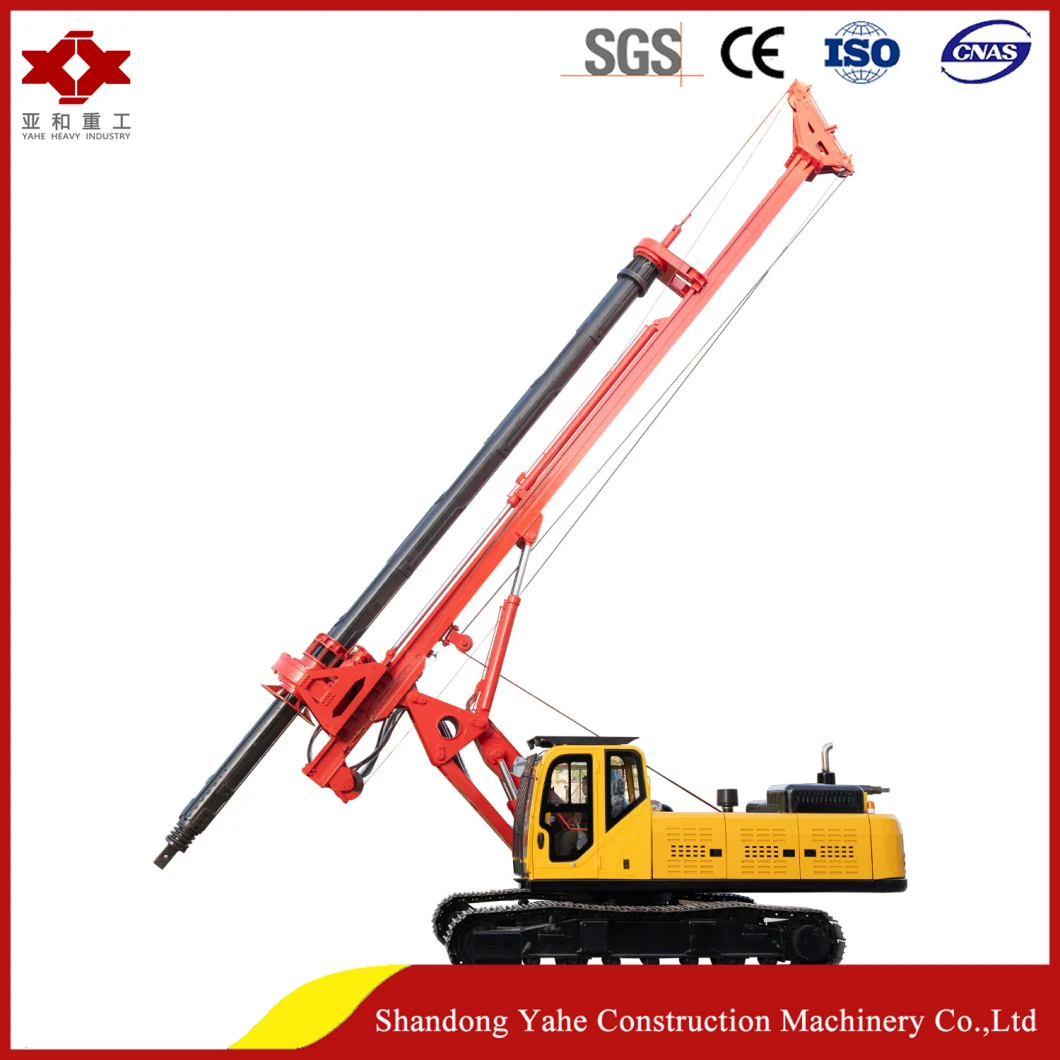 Mini Crawler Type Rotary Drilling Rig for Land Drilling