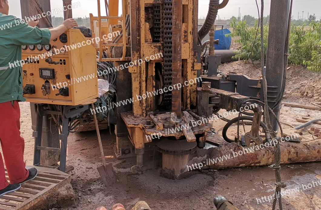 DTH Water Well Drilling Rig for Soil and Rocks Drilling and Water Sourcing