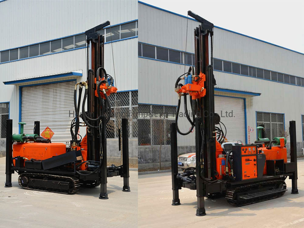 2200rpm Rotary Speed Kw200 DTH Hydraulic Water Well Drilling Rigs