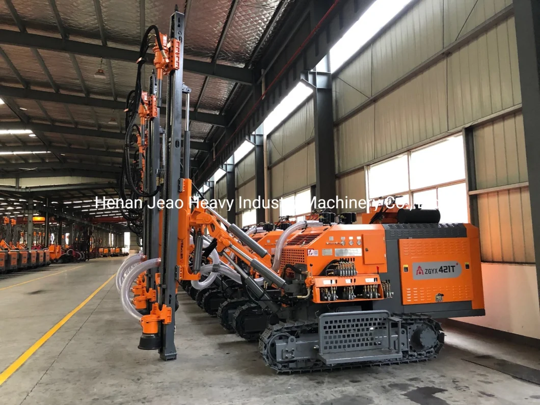 Integrated Air Compressor Drilling Rig with Pneumatic Impactor DTH Drilling Rig