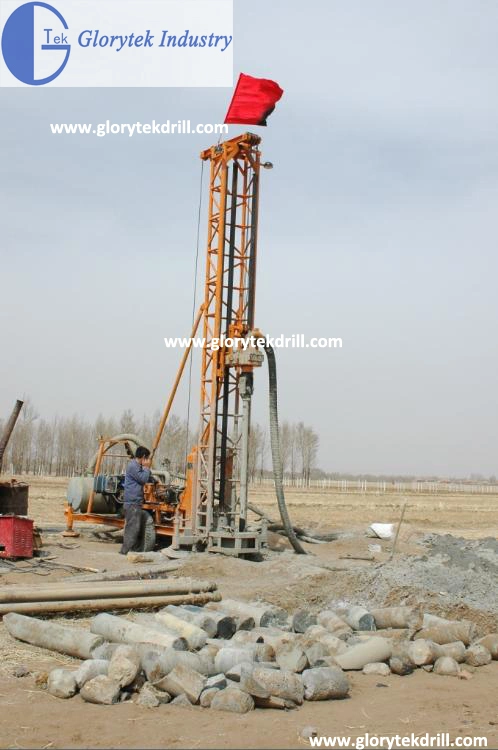 150m Trailer Mounted Borehole Core Drilling Rig (GL-II)