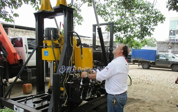 200m Core Drilling Portable Borehole Water Well Drilling Rig Machine