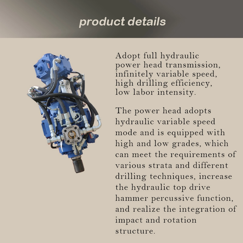 Gy-60 Multi-Functional Hydraulic Crawler Automatic Rock Drilling Rig