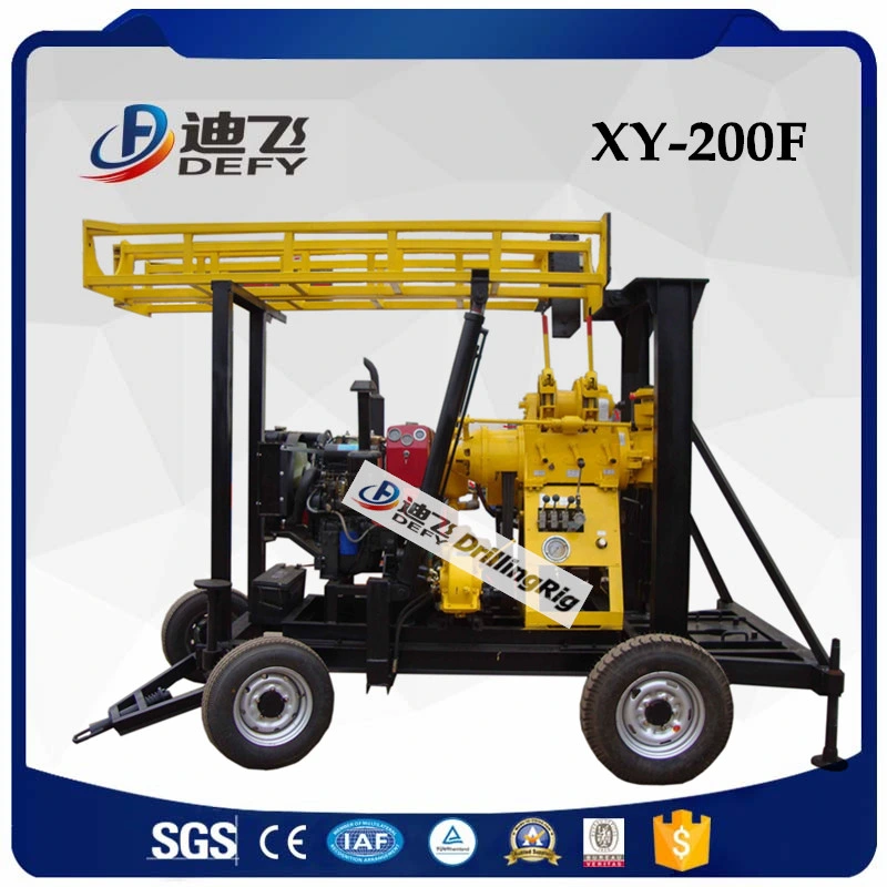 Easy Operate Portable Water Drilling Rig