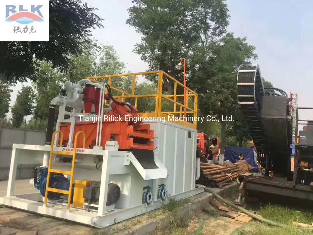 220gpm Trenchless Mud System Drilling Rig Horizontal Directional Drilling Operation