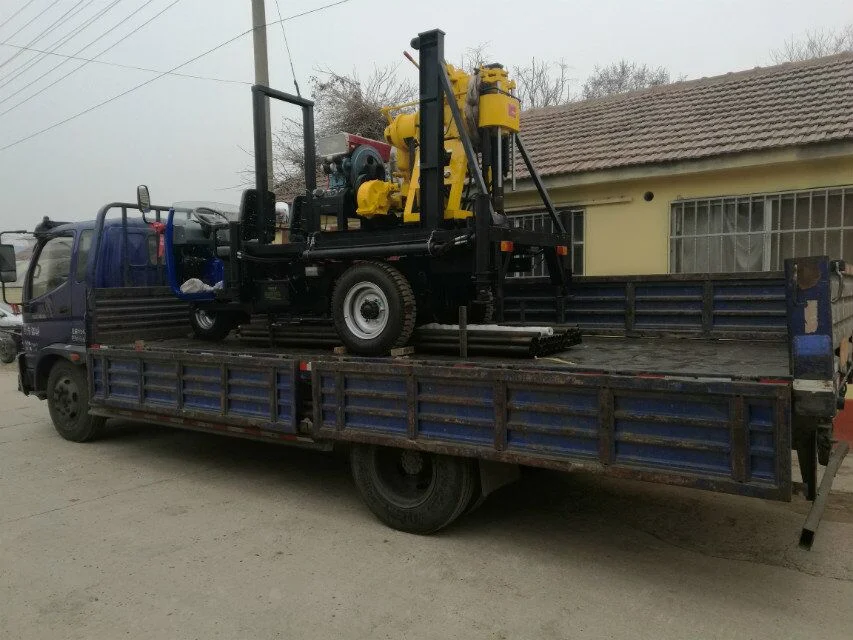 Portable Trailer Mounted Water Well Core Drilling Rig