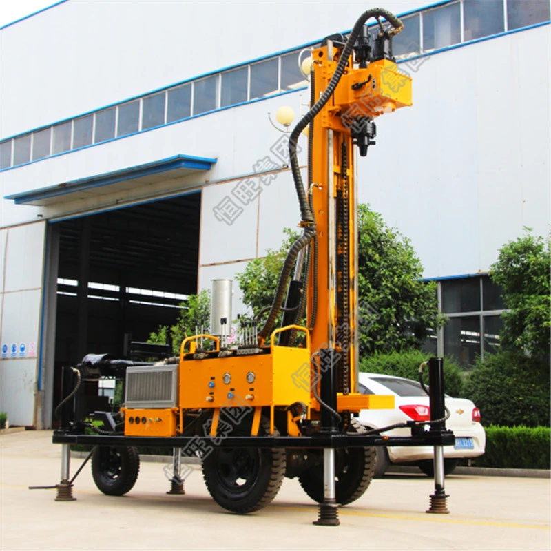 Three Wheel Water Well Drilling Rig, Water Well Drilling Machine