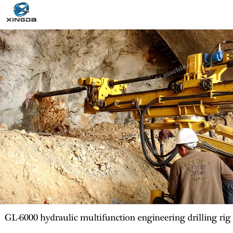 Gl-6000s Horizontal Tunnel Drilling Multi-Function Hydraulic Drilling Rig