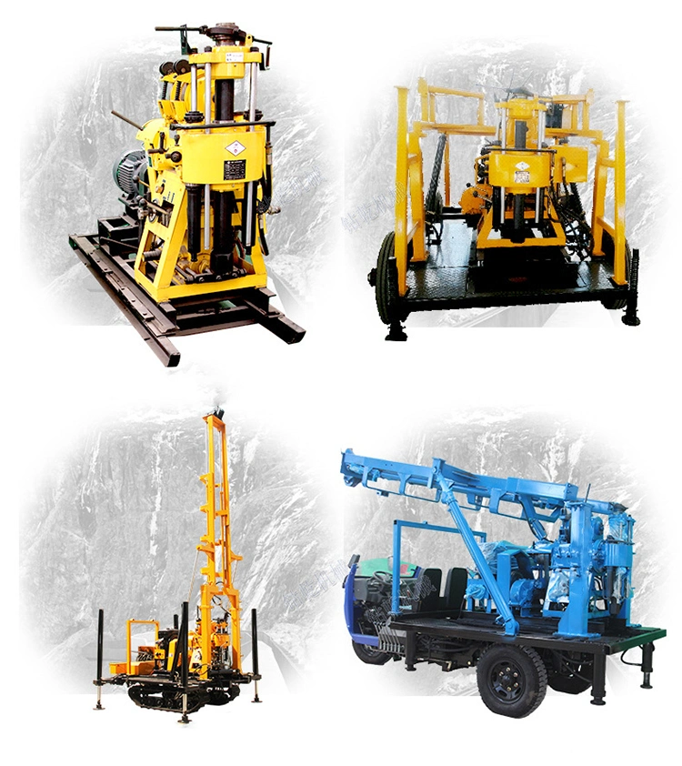 200m Trailer Mounted Hydraulic Water Well Drilling Rig