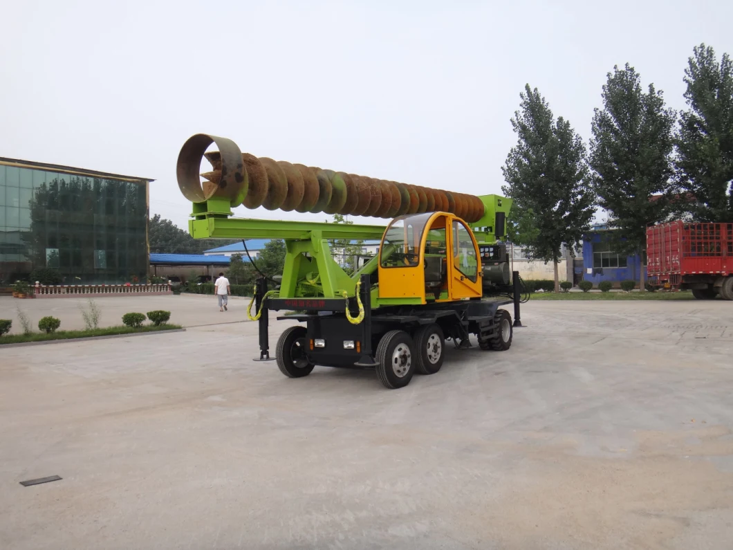 Wheeled 360-8 Rock Core Borehole Water Well Drilling Rig Machine Economical Pilling Machine