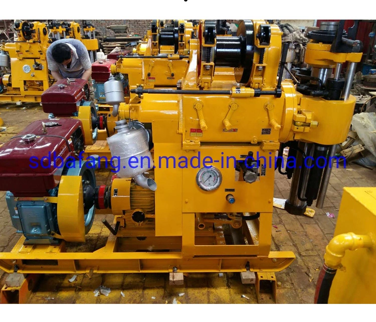Xy-200 Borehole Drilling Machine/200m Deep Diesel Water Well Drilling Rig