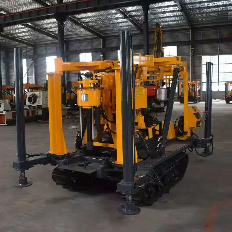 China Mobile Mining Water Well Core Drilling Rigfficiency Core Drilling Rig