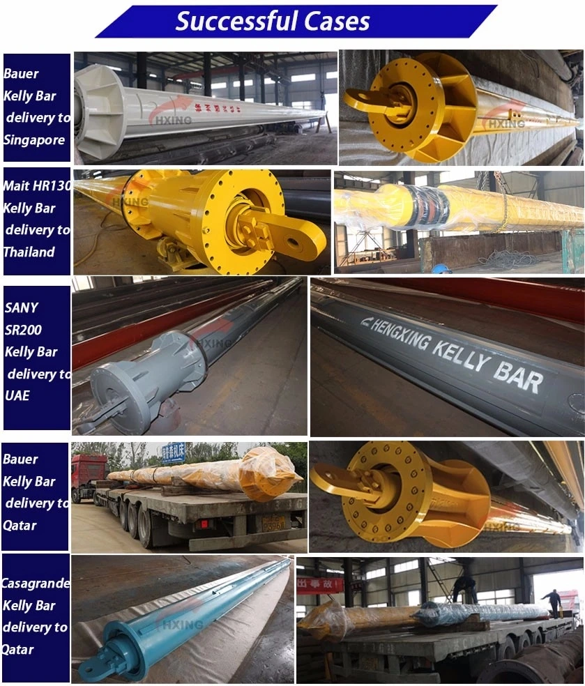 Friction Kelly Bar for Bauer Drilling Rig