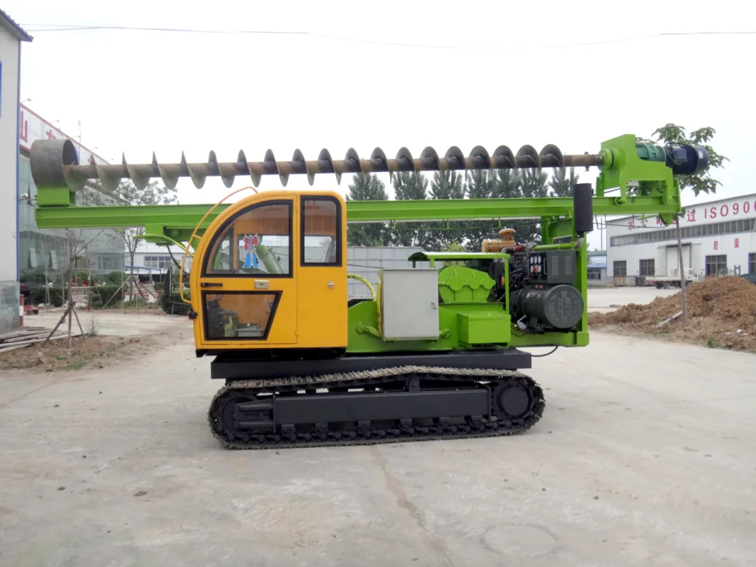 China Supply Crawler 360-6 Hydraulic Auger Drilling Rig / Pile Driving Machine / Screw Pile Driver