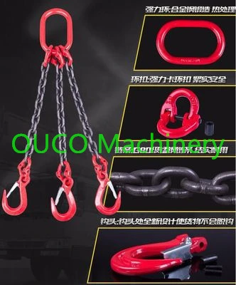 Multi-Function Chain Sling Rigging for Container Lifting