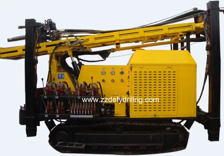 Dfq-300 Drilling Rig Water Borehole Drilling Machine for Hard Rock