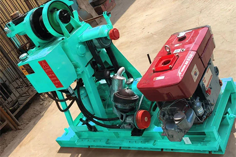 Hf200 Small Portable Water Well Drilling Rig with 200m Depth