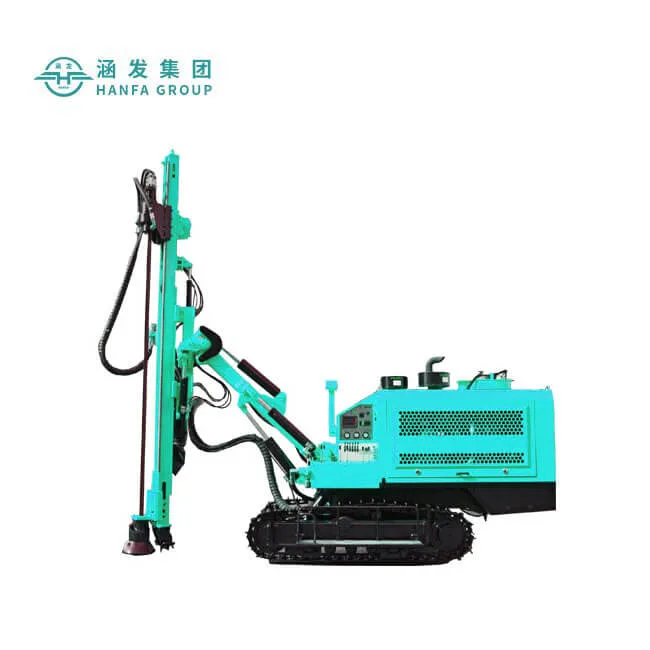 Hf056 Integrated DTH Drill Crawler Rock Drill Rig for Borehole