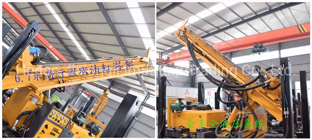 China High Quality 300m Deep Water Well Drilling Rig for Well Drilling
