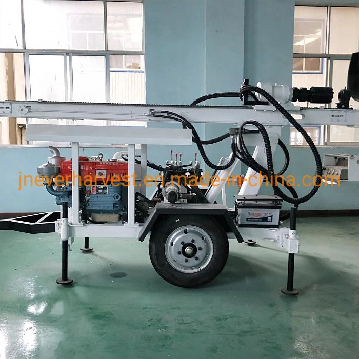 Diamond Bits Portable Water Well Drilling Rig Borehole Drilling Machine