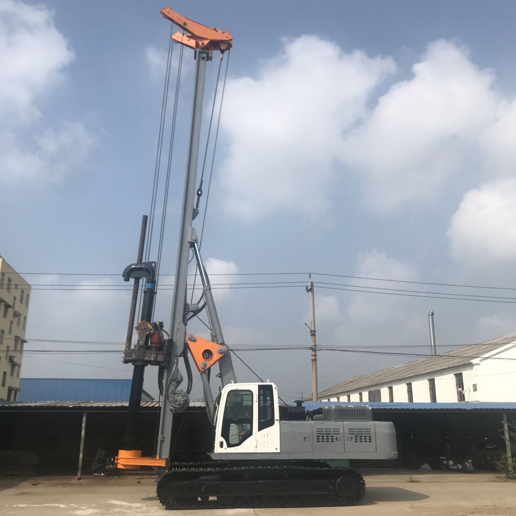 Auger Drilling Rig, Cfa Piling Rig Machine Dr-120m with Kelly Bar
