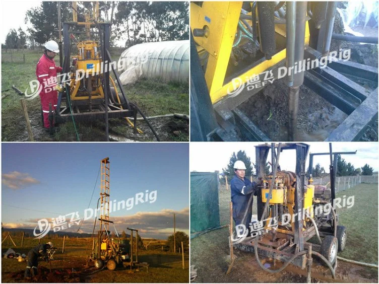 200m Trailer Water Well Drilling Rig Machine for Core Investigation