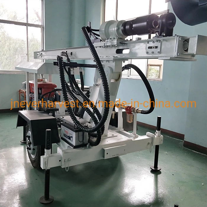 Diamond Bits Portable Water Well Drilling Rig Borehole Drilling Machine