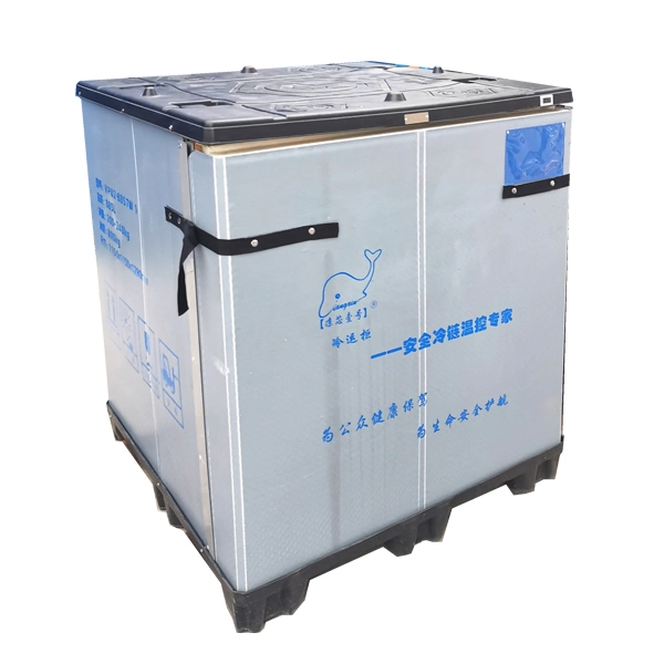885L Insulated Pallet Bulk Shipper Container Temperature Controlled Containers
