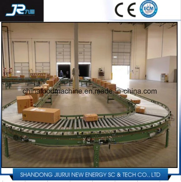 Industrial Gravity Roller Conveyor/Powered Roller Conveyor for Pallets and Cargo Transport