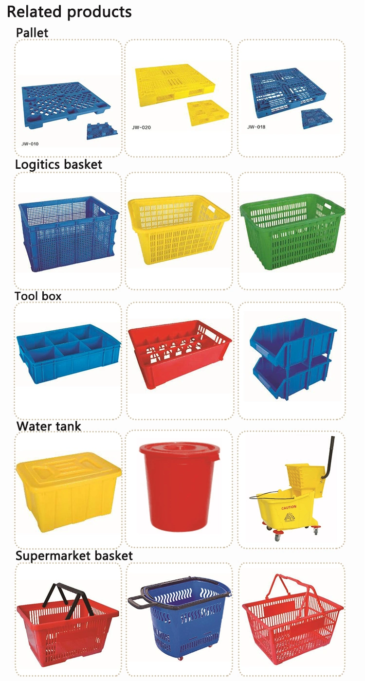 Industrial Recycled Euro Standard Reusable Plastic Pallets Solid Plastic Pallet Pm-03