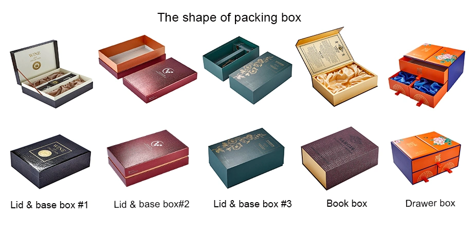 Customized Packing Boxes Gift Boxes Chocolate /Candy / Cookie/ Cake Packaging Boxes