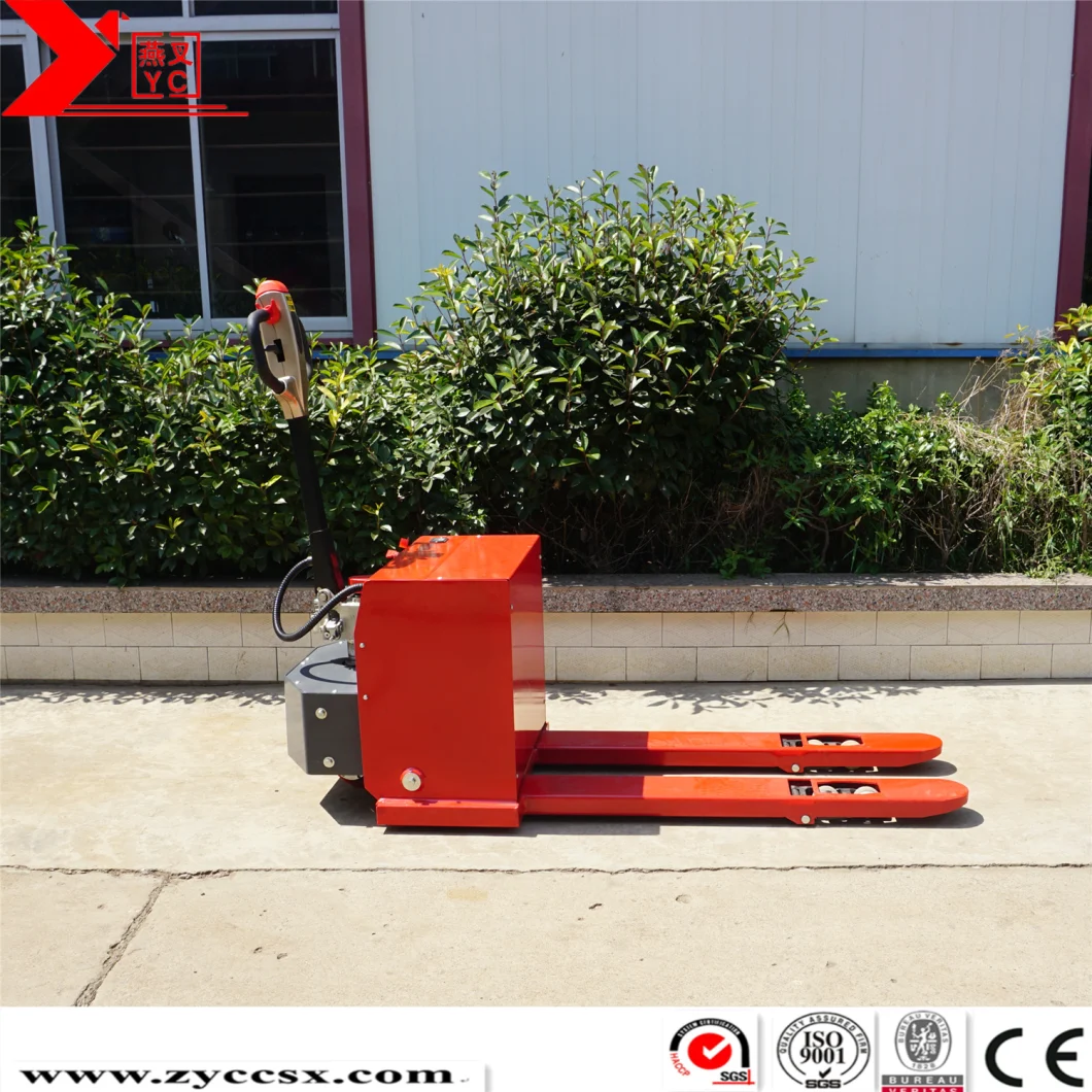 Customized Forklift Pallet Truck Semi-Electric Low Price Moving Boxes