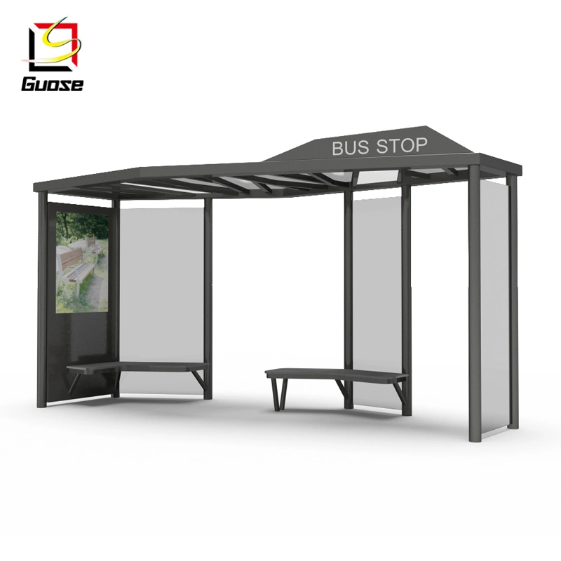 Outdoor Solar LED Light Box New Bus Station Customization