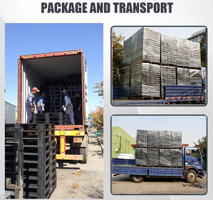 Heavy Duty Good Quality Recycle Double Sides Euro HDPE Large Stackable Reversible Plastic Pallets