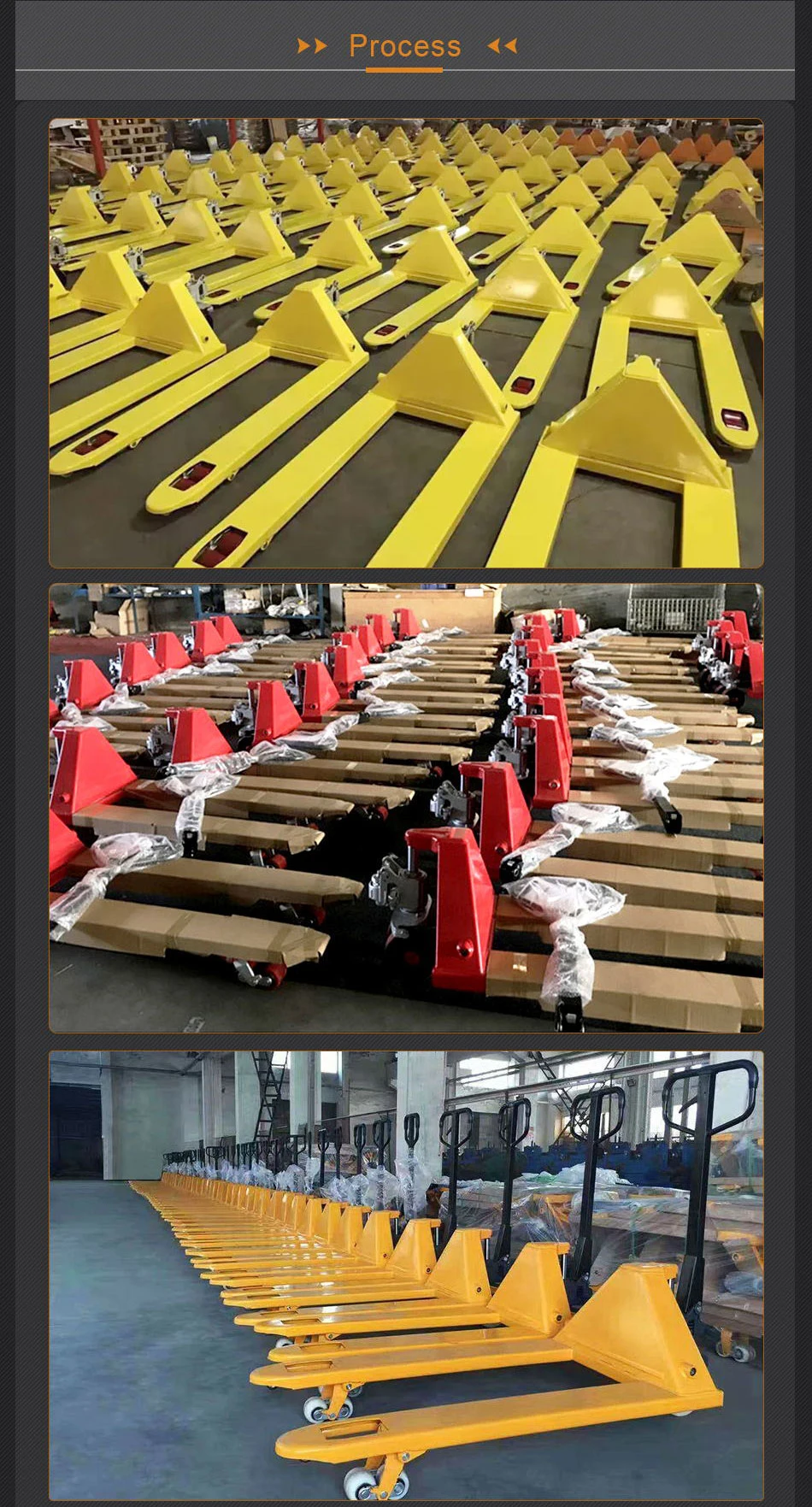 Manual Pallet Jack Pallet Truck Forklift Hand Pallet Trucks 2 Tons Hydraulic Truck