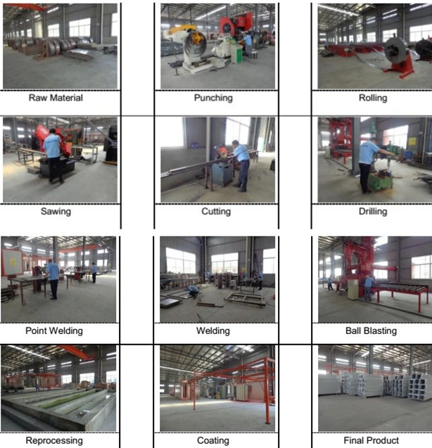 Warehouse Facility Heavy Duty Europe Pallet Rack Mezzanine Floor System
