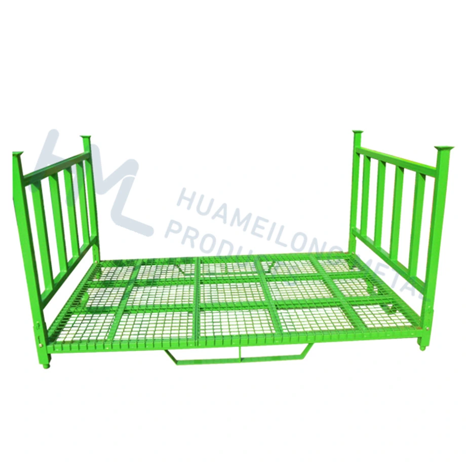 High Quality Spare Stackable Folding Steel Truck Tire Pallet Rack