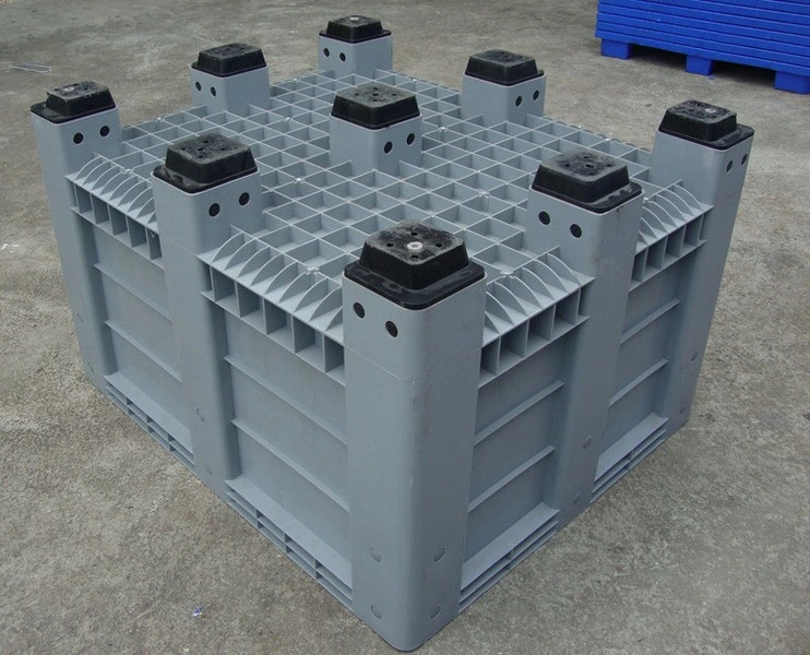 Wholesale Heavy Duty Plastic Storage Bulk Pallet Bins 1200*1000