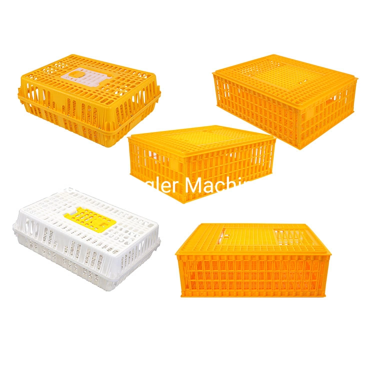 Plastic Broiler Chick Duck Live Chicken Transport Cage Box Poultry Transport Crate for Sale