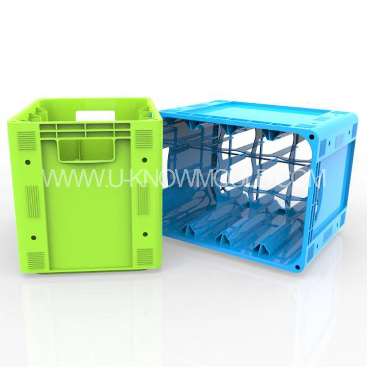 Plastic Fruit Vegetables Crate Container Mold/Plastic Turnover Box Injection Mould