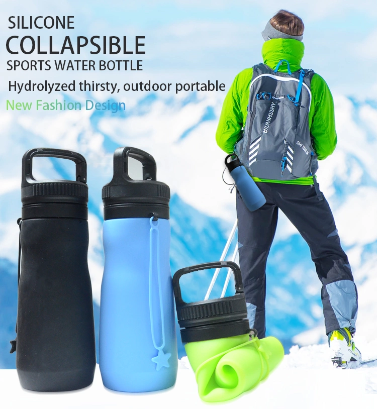 Collapsible Silicone Water Bottle Silicone Bottle Collapsible Water Bottle