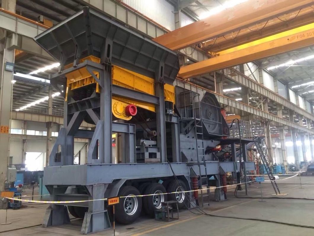 Hot Sale Yd Portable Crusher Plant Process Extremely Hard, Medium Hard, Common Hard Material