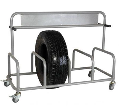 Warehouse Stacking Portable Folding Heavy Duty Metal Pallet Tire Rack /Shelf