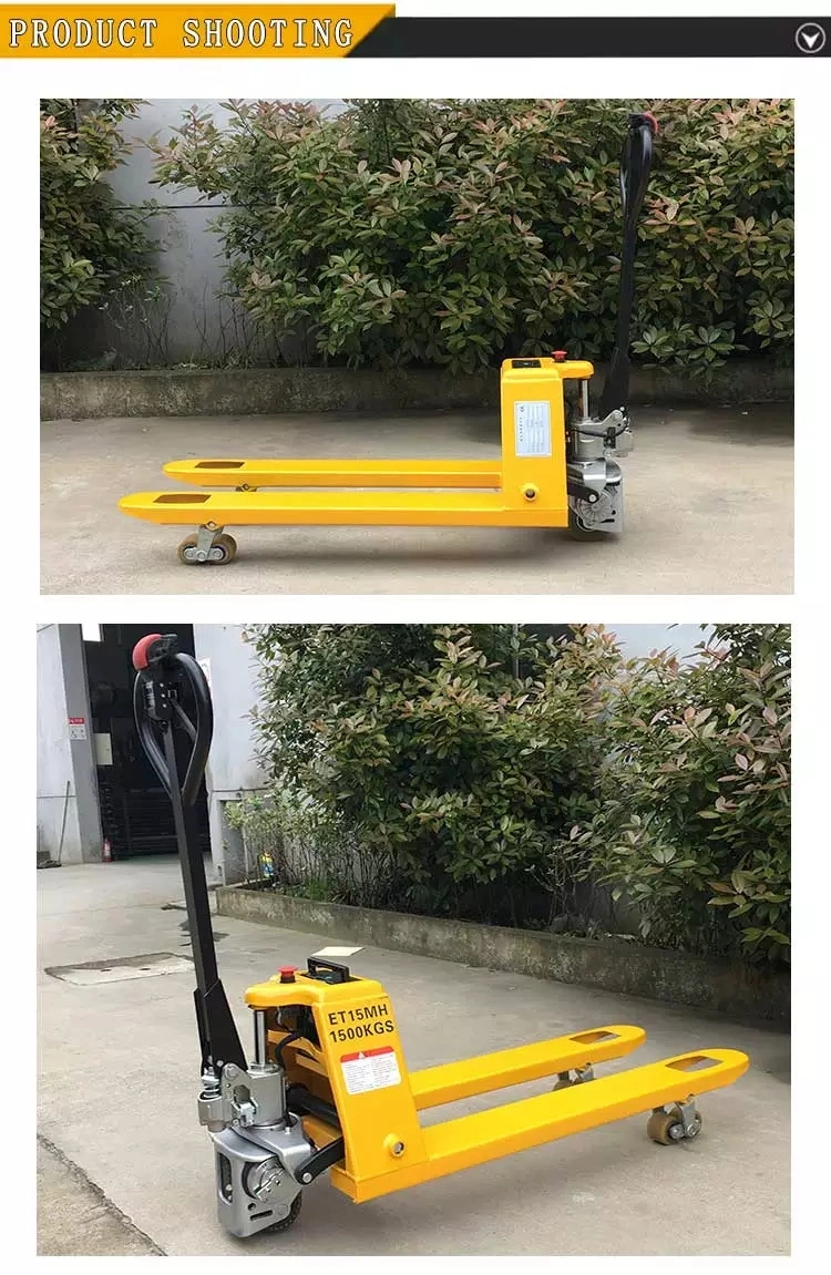 2 Ton Pallet Truck Semi Electric Electric Pallet Truck Electric Pallet Jack